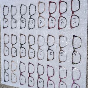 *Browsing Post* Pair Eyewear Larkin Toppers Halloween Skulls Roses Skeletons